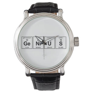 Periodische Tabelle GeNiUS Armbanduhr