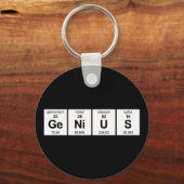 Periodische Tabelle GeNiUS Schlüsselanhänger (Vorderseite)