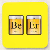 Periodische Tabelle: Getränkeuntersetzer (Vorderseite)