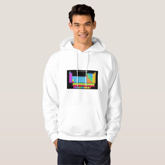 Periodische Tabelle Hoodie (Vorne ganz)