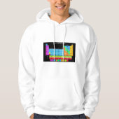 Periodische Tabelle Hoodie (Vorderseite)