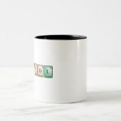 Periodische Tabelle I Luv Sie Zweifarbige Tasse (Mittel)