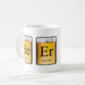 Periodische Tabelle: Kaffeetasse (Vorderseite Links)