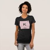 Periodische Tabelle "Kiley Name Chemistry Element" T-Shirt (Vorne ganz)