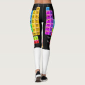 Periodische Tabelle Leggings (Rückseite)