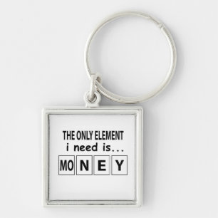 Periodische Tabelle Money Element Funny Periodic T Schlüsselanhänger