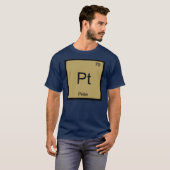 Periodische Tabelle Pete Name Chemistry Element T-Shirt (Vorne ganz)