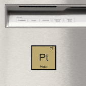 Periodische Tabelle Peter Name Chemistry Element Magnet (In Situ (Geschirrspüler))
