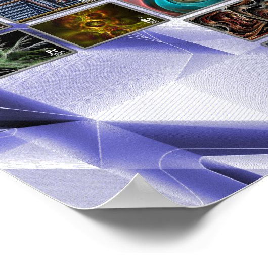 Periodische Tabelle Poster (Ecke)