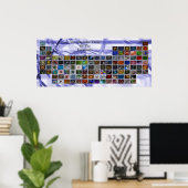 Periodische Tabelle Poster (Heimbüro)