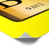 Periodische Tabelle: Poster (Ecke)