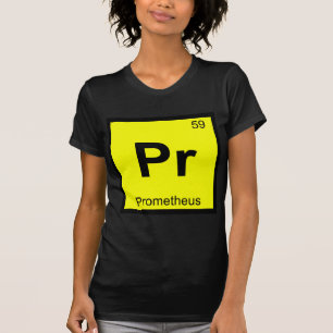 Periodische Tabelle Prometheus Titan Chemie T-Shirt