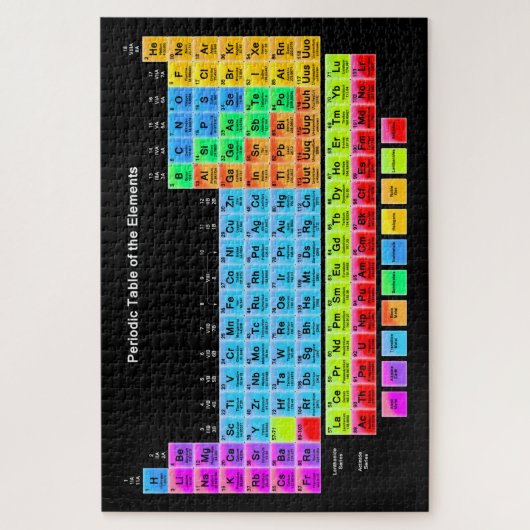 Periodische Tabelle Puzzle (Vertikal)