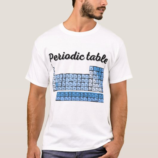Periodische Tabelle T-Shirt (Vorderseite)