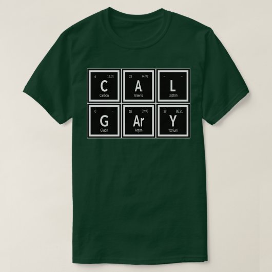 Periodische Tabelle T-Shirt (Design vorne)