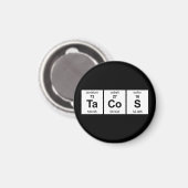 Periodische Tabelle von TaCoS Magnet (Vorderseite/Rückseite)