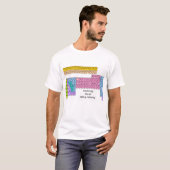 Periodische Tabellen-Betrüger-T-Shirt T-Shirt (Vorne ganz)