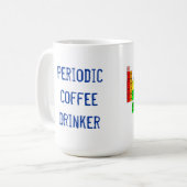 Periodische Tabellen-Kaffee-Tasse durch Toolshed Kaffeetasse (Vorderseite Links)