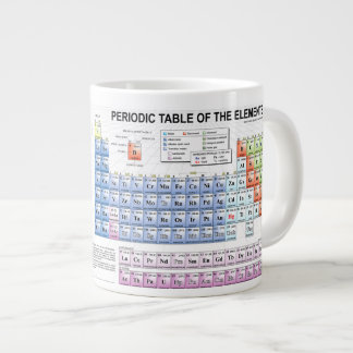 Periodische Tabellen-Tasse Jumbo-Tasse
