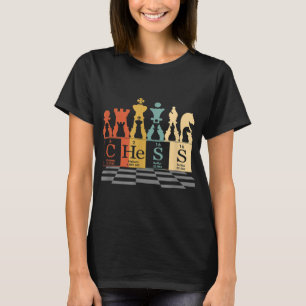 Periodische Tabellenelemente für Schach-Sets T-Shirt