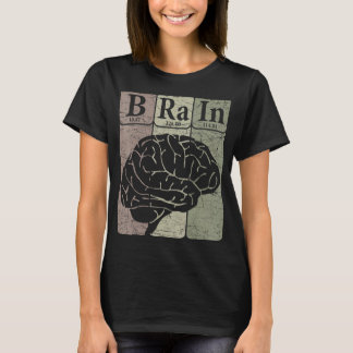 Periodische Tabellenelemente Neurologe Retro Ne T-Shirt