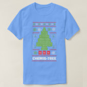 Periodische Tafel Chemische Elemente Weihnachtsbau T-Shirt (Design vorne)
