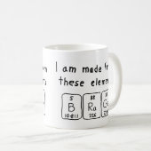 Periodische Tasse der Tabelle (VorderseiteRechts)