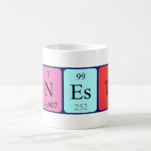 Periodische Tasse der Tabellenbezeichnung (Mittel)