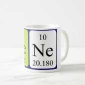 Periodische Tasse der Tabellenbezeichnung (VorderseiteRechts)