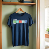 Periodische Tischelemente glücklich Vatertag Tri-Blend Shirt