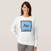 Periodische Übersicht über den Namen des chemische T-Shirt (Vorne ganz)