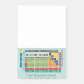 Periodische Übersicht über die Elemente Post-it Klebezettel (Vorderseite)