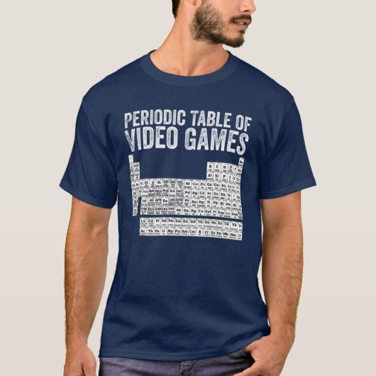 Periodische Übersicht über die Elemente von Videos T-Shirt (Vorderseite)