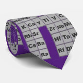 Periodische Übersicht über die Künstlerischen Lila Krawatte (Gerollt)