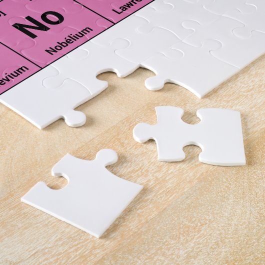 Periodischer Elementüberblick im französischen Puz Puzzle (Seite)