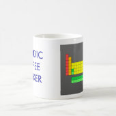 "PERIODISCHER KAFFEE-TRINKER-" TASSE (Mittel)