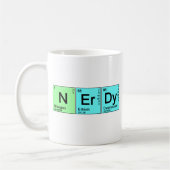 Periodischer Nerd Kaffeetasse (Links)