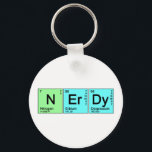 Periodischer Nerd Schlüsselanhänger<br><div class="desc">Bist du ein nerdiger Chemiker? Dann ist dieser Artikel für Sie!</div>