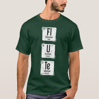 Periodischer Tabellenflur T-Shirt