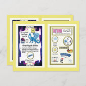 Periodischer Tafeldragon - Stickstoffkarte Postkarte (Vorne/Hinten)