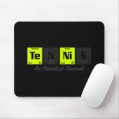 Periodischer Tisch der Elemente Tennis Player Gesc Mousepad (Mit Mouse)