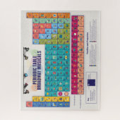 Periodischer Tisch des Puzzles "Broadway Musicals" (Vertikal)