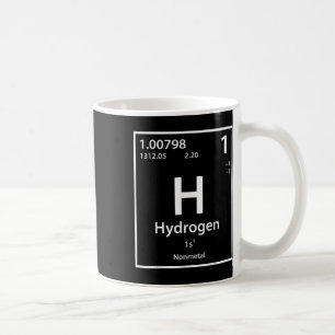 Periodischer Tisch für Funny Hydrogen Kaffeetasse