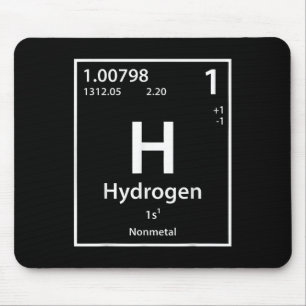 Periodischer Tisch für Funny Hydrogen Mousepad
