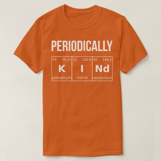 Periodischer Typ I T-Shirt (Design vorne)