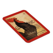 Periodisches Cocorico Rooster Promotionposter Magnet (Rechte Seite)