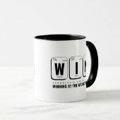 Periodisches Design der WIN-Tabelle - Geschenk der Tasse (VorderseiteRechts)