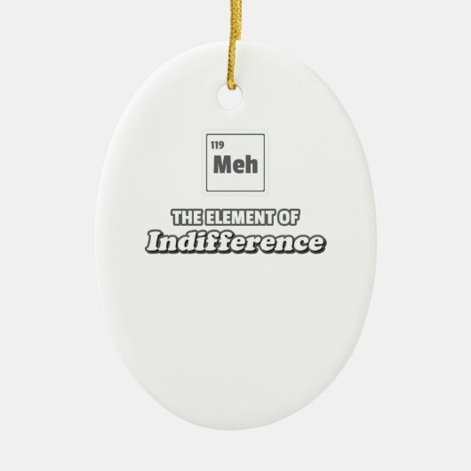 Periodisches Element der Tabelle Mm Keramik Ornament (Vorne)