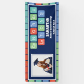 Periodisches Foto für Tabellenelemente 2025 Abschl Banner (Vertikal)