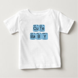 Periodisches niedliches Baby-Tabellenelement Baby T-shirt